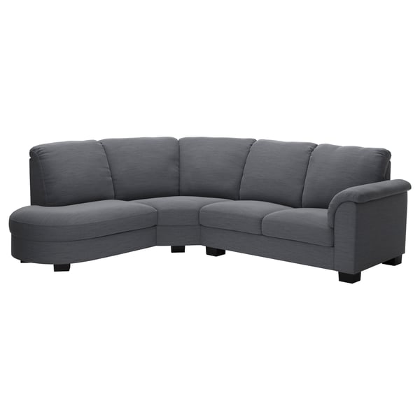 Tidafors Corner Sofa With Arm Right Hensta Grey Ikea