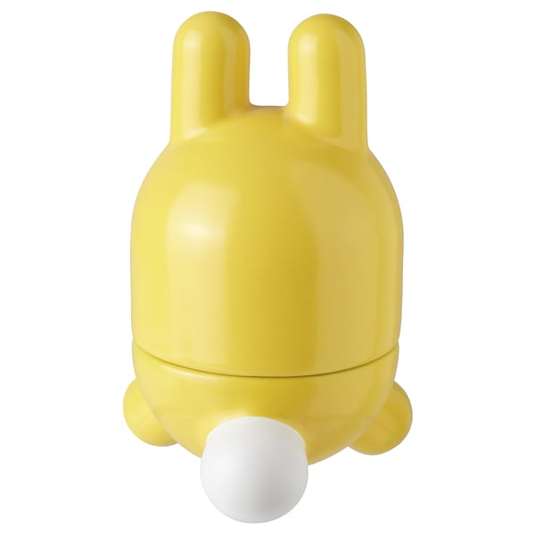 TJÄRLEK Egg cup, yellow