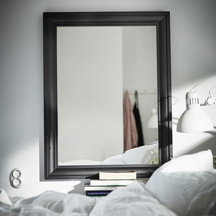 TOFTBYN black rectangular mirror, 65x85 cm IKEA