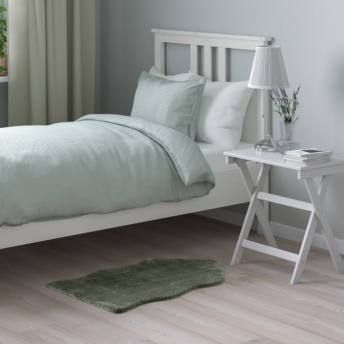 TOFTLUND Rug, light green, 55x85 cm IKEA