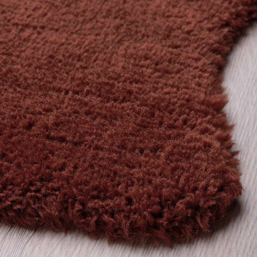 TOFTLUND Rug, red, 55x85 cm IKEA