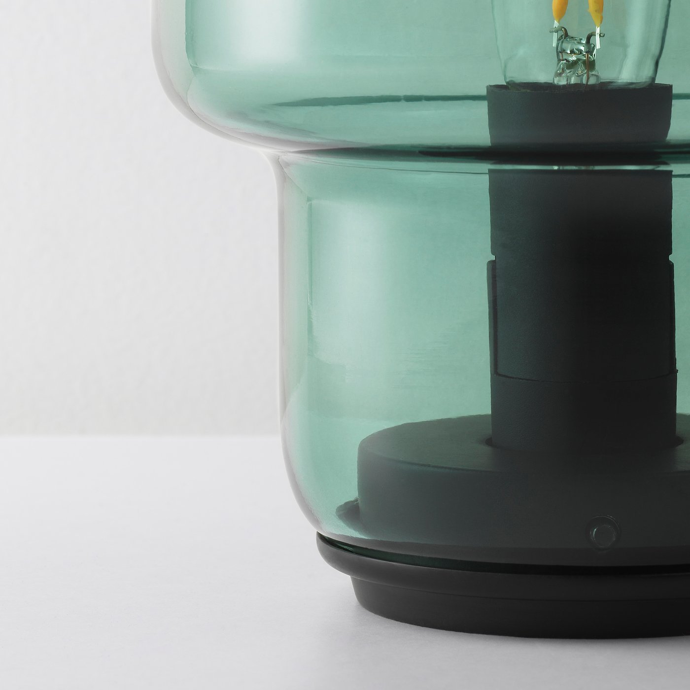 Tokabo Glass Green Table Lamp Ikea