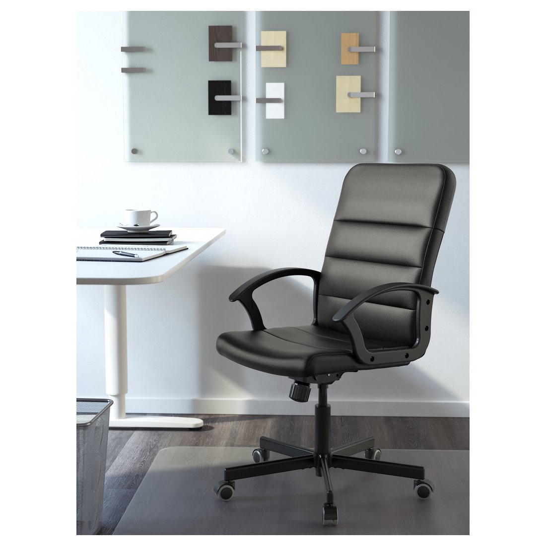 TORKEL Swivel chair Bomstad black black IKEA