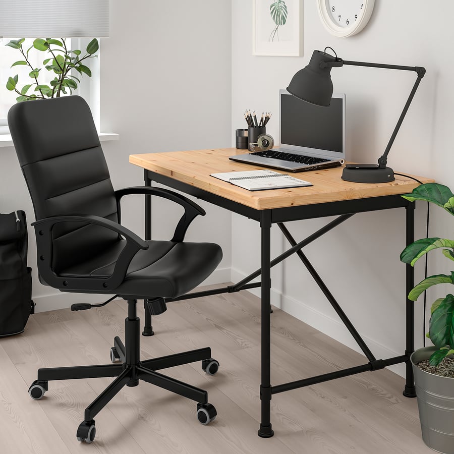 TORKEL Swivel chair Bomstad black black IKEA