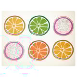 TORVFLY Place mat, patterned/multicolour, 40x30 cm