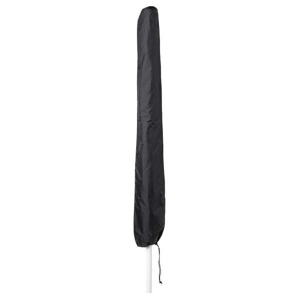 TOSTERÖ Parasol cover, black, 160 cm