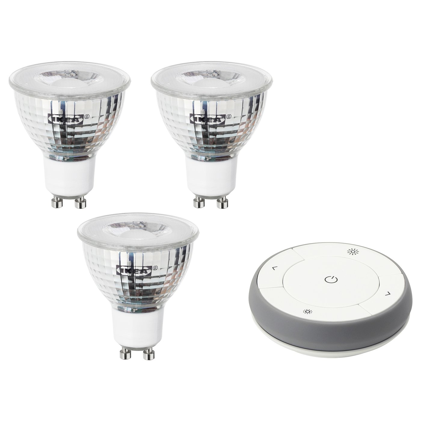 TRÅDFRI white spectrum, Remote control kit, GU10 IKEA