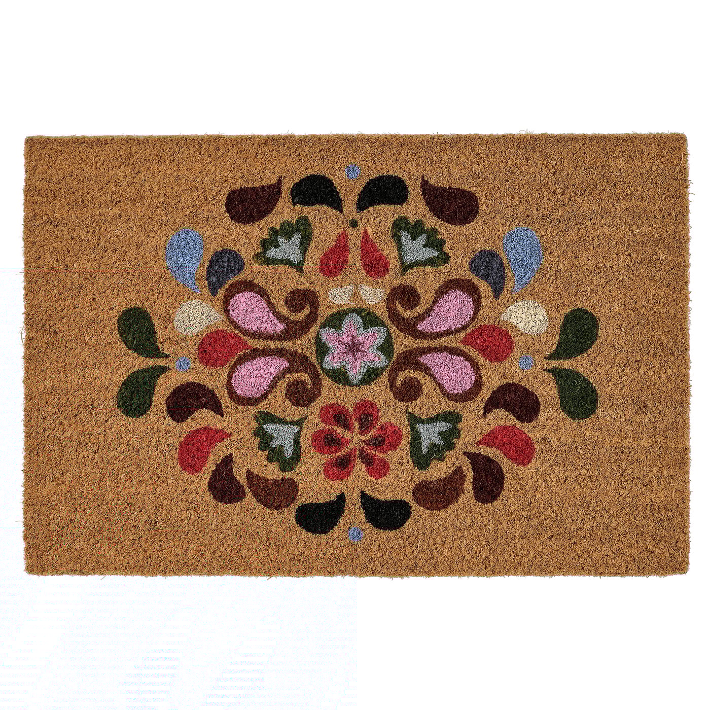 TRAFIKLJUS Door mat, indoor, multicolour, 40x60 cm IKEA