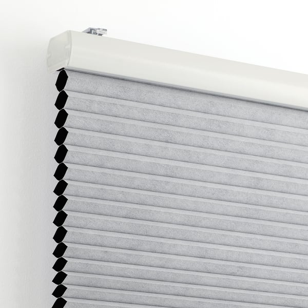 TRIPPEVALS light grey, Blockout cellular blind, 140x195 cm IKEA