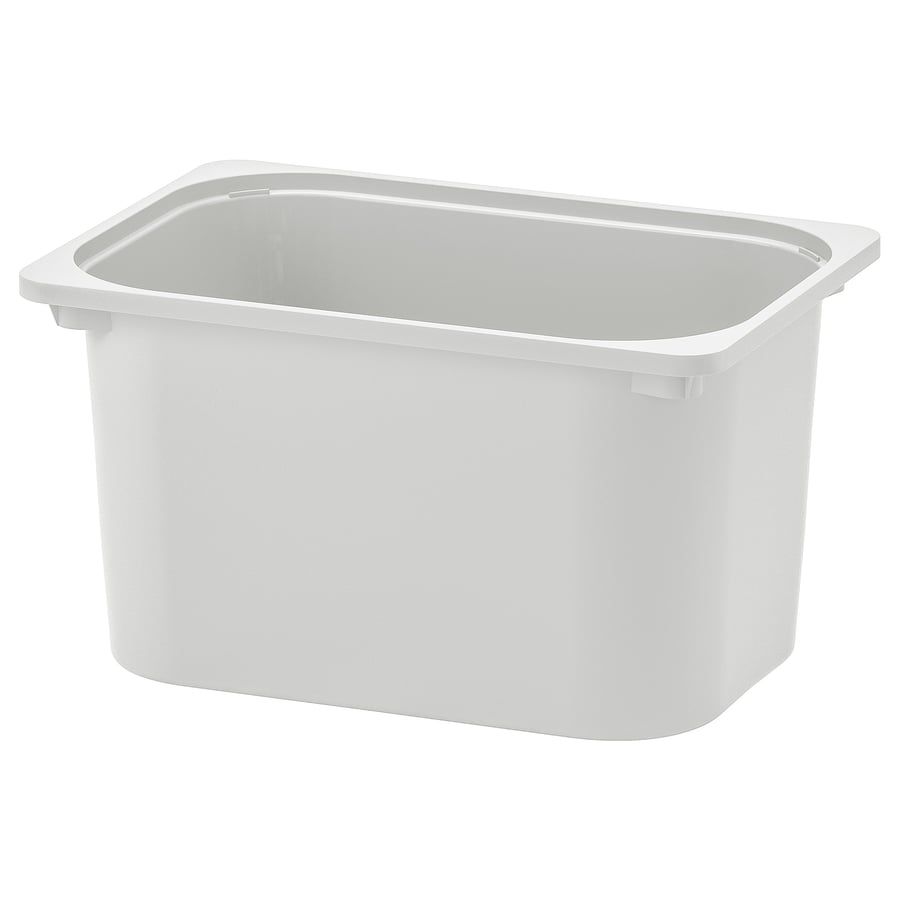 TROFAST storage box, grey, 42x30x23 cm IKEA