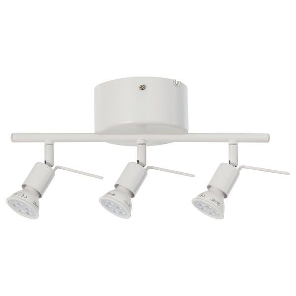 Tross Ceiling Track 3 Spots White Ikea