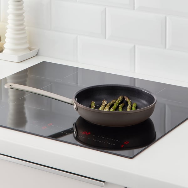 TROVÄRDIG goldenbrown, Frying pan, Height 5 cm Diameter 20 cm IKEA