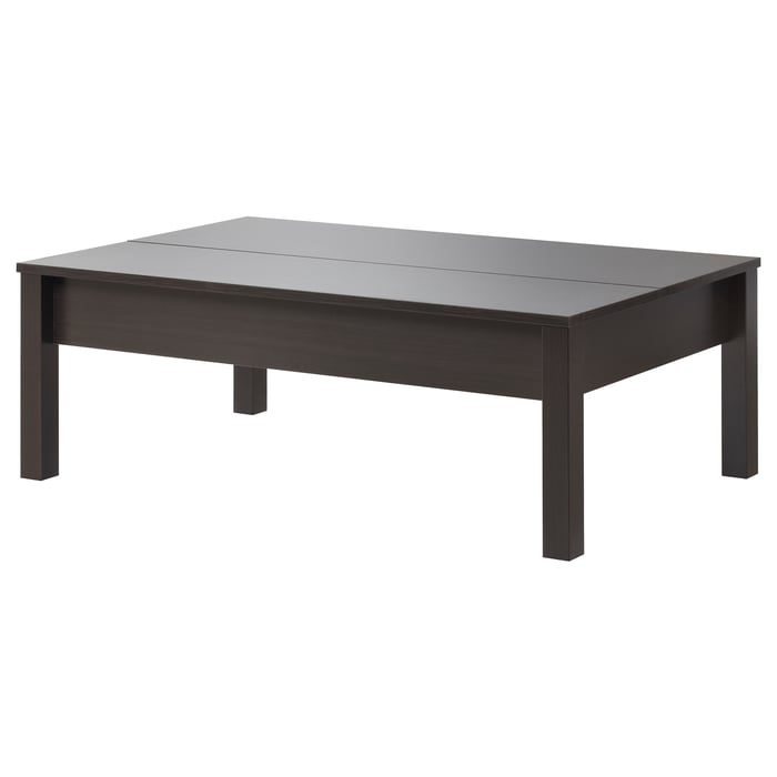 TRULSTORP blackbrown, Coffee table, 115x70 cm IKEA