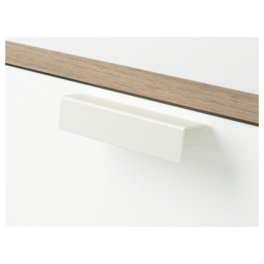 TRYSIL white, light grey, Bedside table, 45x40 cm IKEA