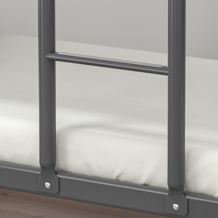TUFFING bunk bed frame, dark grey, 90x200 cm IKEA