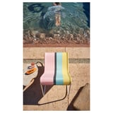 TUMHOLMEN Rocking-chair, in/outdoor, white/multicolour