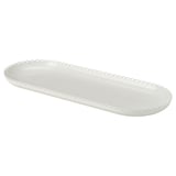 TURTURDUVA Candle dish, off-white, 45x17 cm