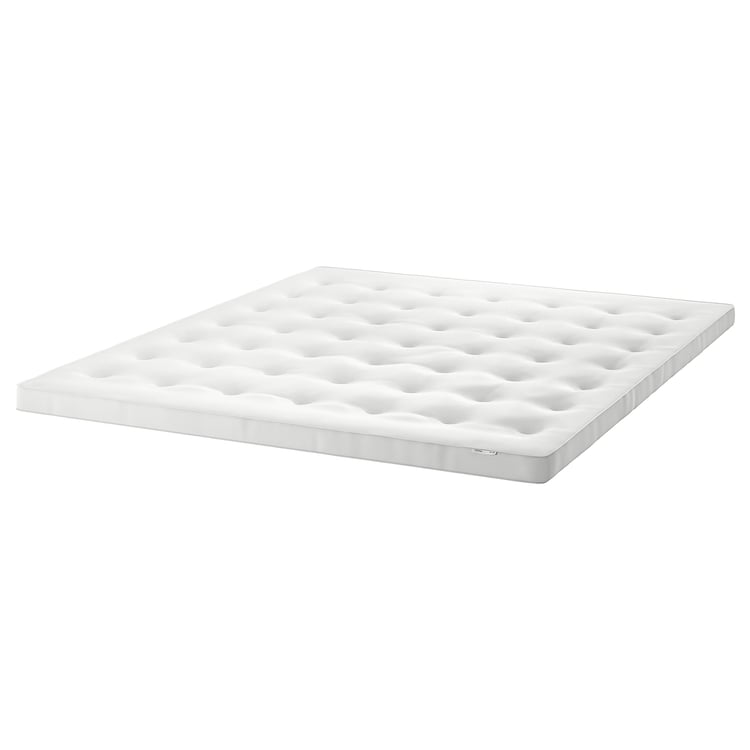 TUSTNA White, king mattress topper IKEA