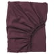 ULLVIDE Fitted sheet, deep red, Double