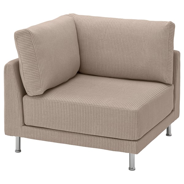 UPPÅKRA Corner module, Samsala grey-beige