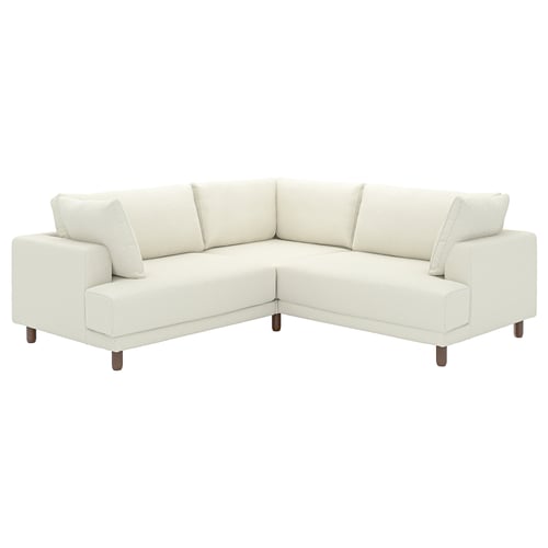 UPPÅKRA Modular corner sofa, 3-seat, Axvall off-white