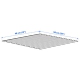 UPPDATERA Drawer mat, grey, 50x48 cm