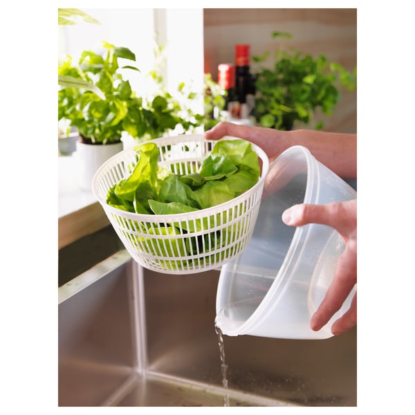 1pc, Vegetables Dryer, Salad Spinner, Fruits Basket, Vegetables Washer  Dryer, Fruit Drainer, Lettuce Spinner, Colander Basket, Drying Machine,  Useful