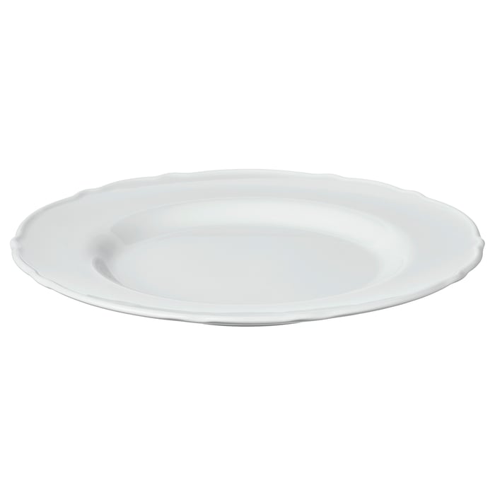 UPPLAGA side plate, white, 22 cm IKEA