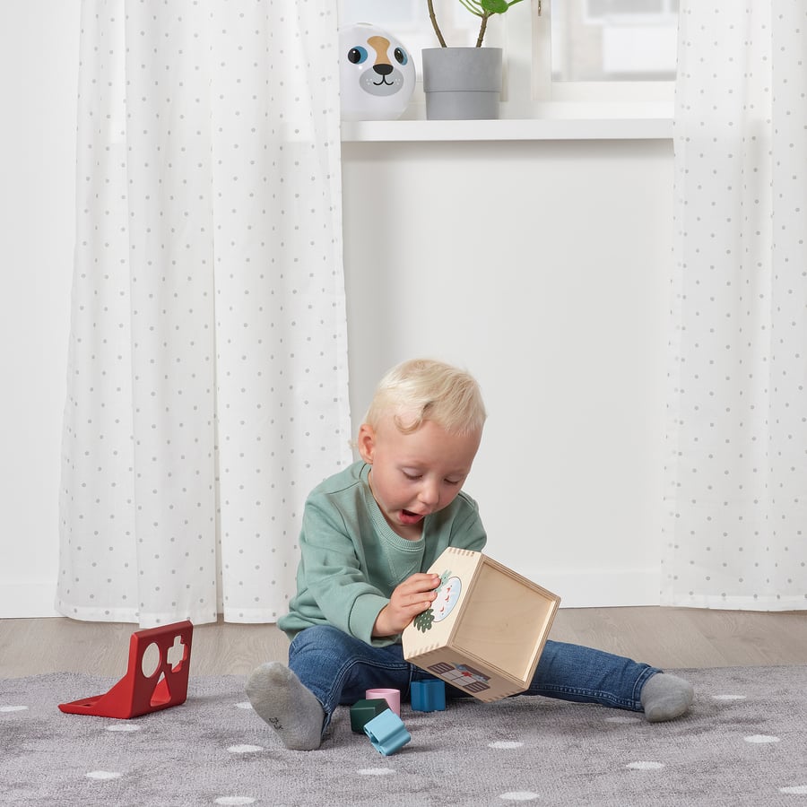 UPPSTÅ shape sorter, multicolour IKEA