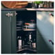 UTRUSTA corner base cabinet carousel, grey, 88 cm - IKEA UK