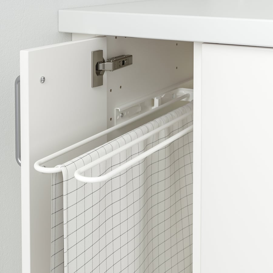 UTRUSTA white, towel rail IKEA