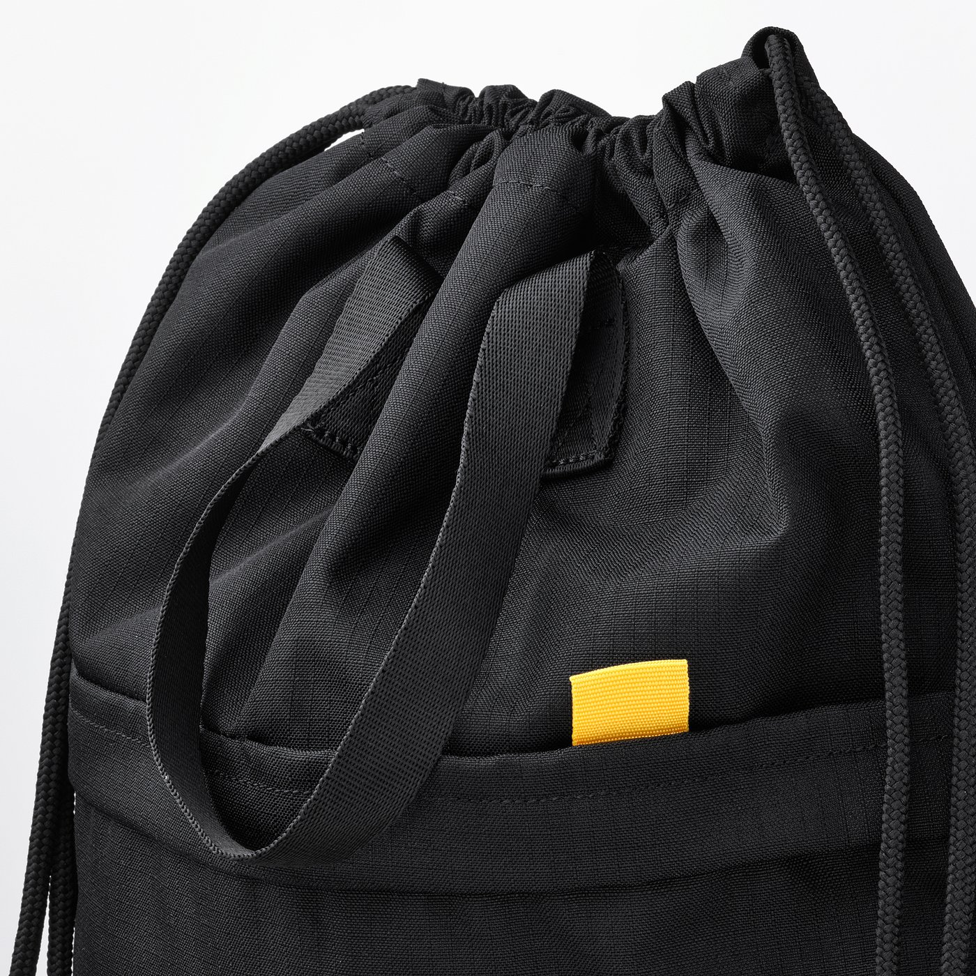 black gym backpack