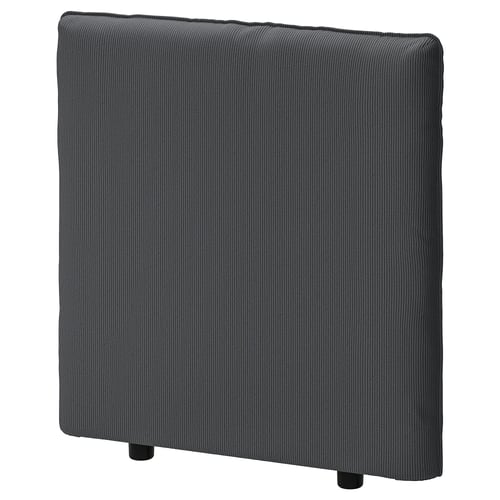 VALLENTUNA Backrest, Kelinge anthracite, 80x80 cm - IKEA