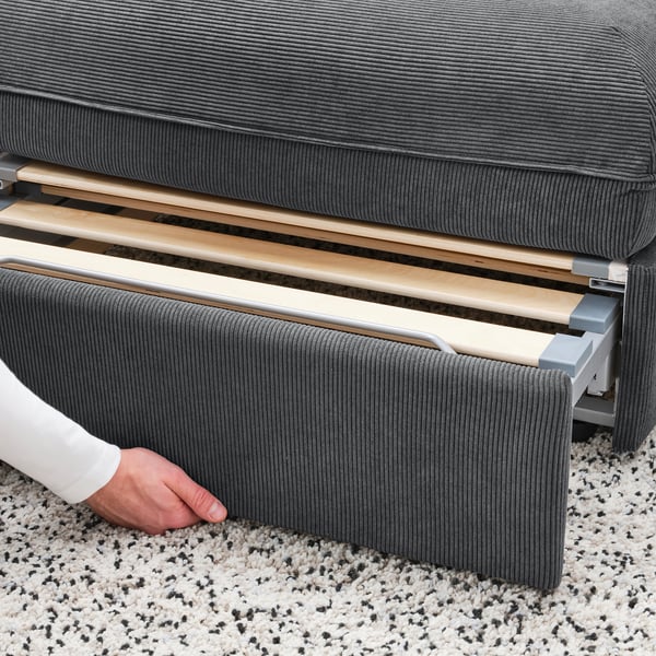 VALLENTUNA Sofabed module with backrests, Kelinge anthracite IKEA