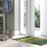 VALVBRO Door mat, multicolour/stripe, 40x60 cm