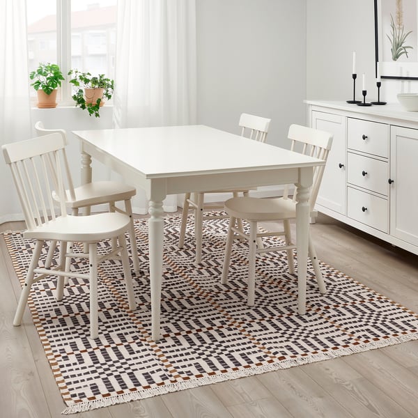 VAMDRUP Rug, flatwoven, handmade/multicolour, 170x240 cm