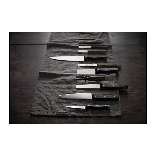VARDAGEN Bread knife Dark grey 23 cm IKEA