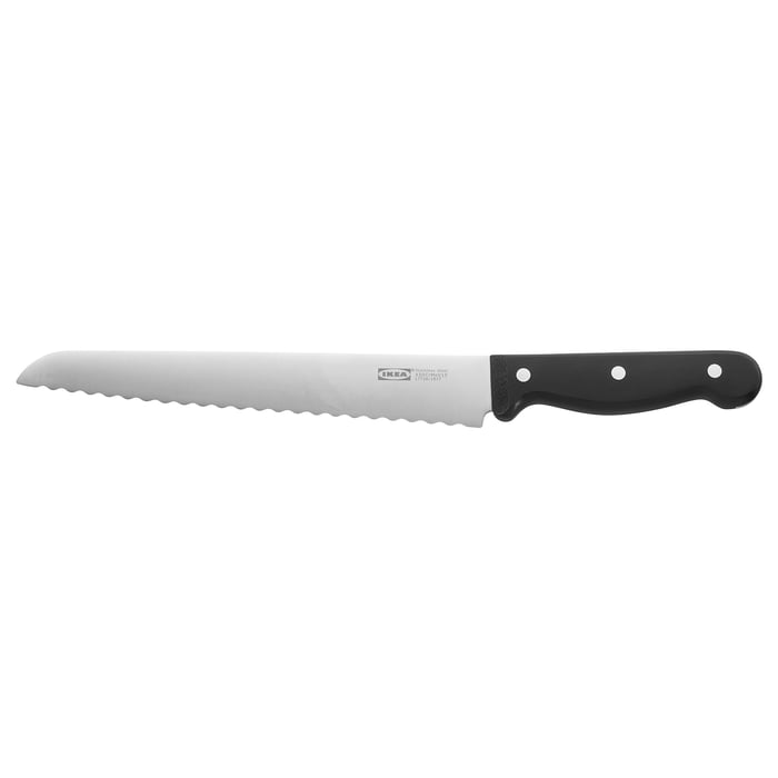 VARDAGEN dark grey, Bread knife IKEA