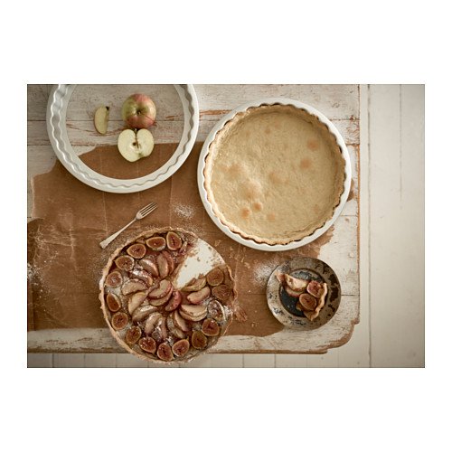 VARDAGEN Pie dish Silvercolour 31 cm/1.8 l IKEA