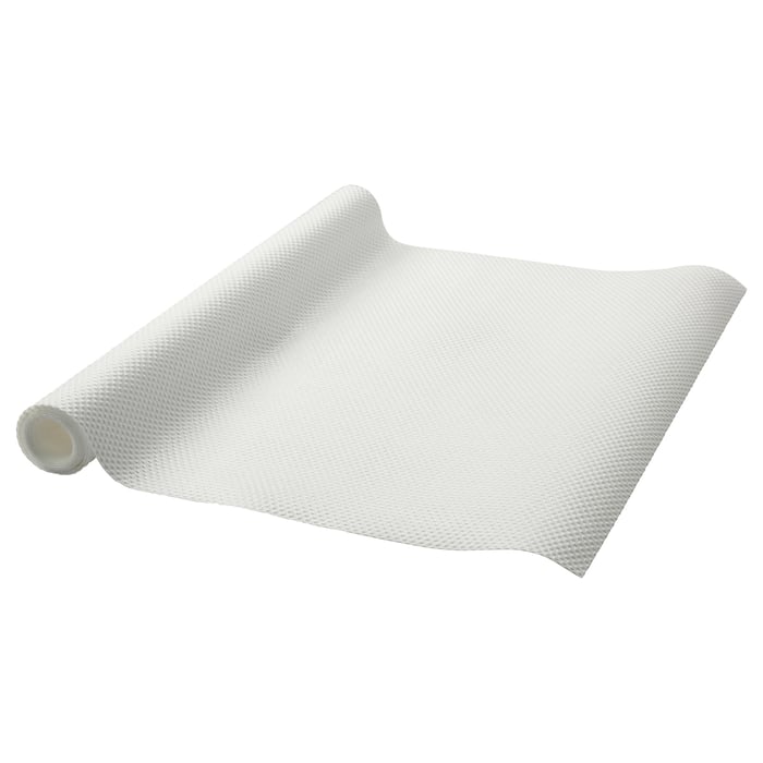 VARIERA drawer mat, white, 150 cm IKEA