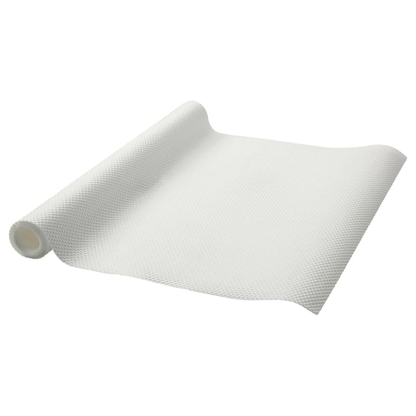 VARIERA Drawer mat, white, 150 cm