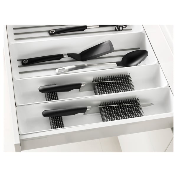 Variera Knife Tray High Gloss White Ikea