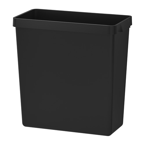 VARIERA Waste sorting bin Black 52 l IKEA