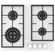 Option: VASASTAN Gas hob, IKEA 500 glass/white, 59 cm