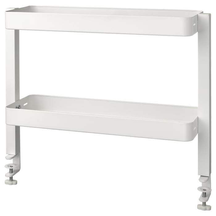 VATTENKAR desktop shelf, white, 49x15 cm IKEA