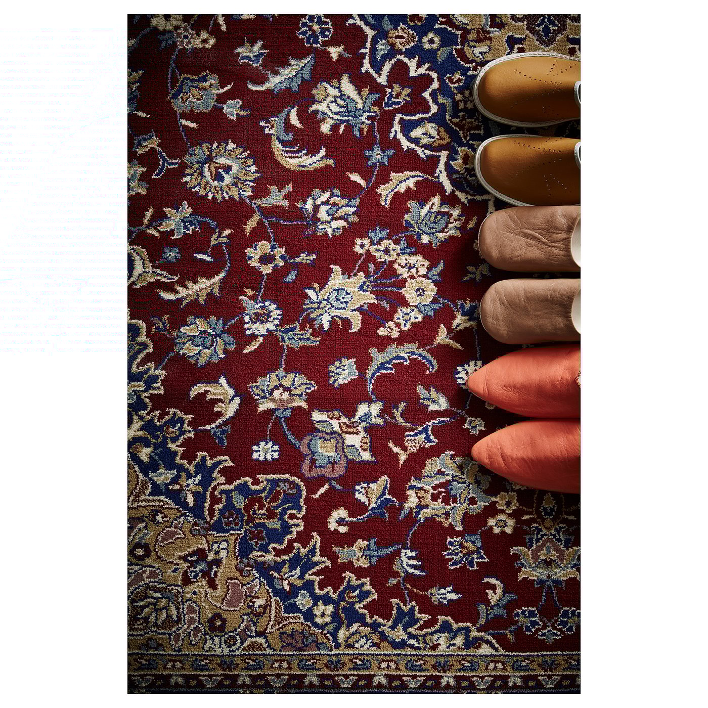 VEDBÄK multicolour, Rug, low pile, Length 230 cm IKEA