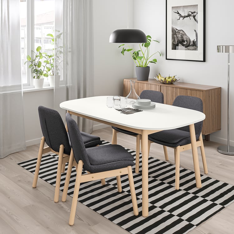 IKEA White Dining Room Table: Stylish & Affordable Dining Solutions
