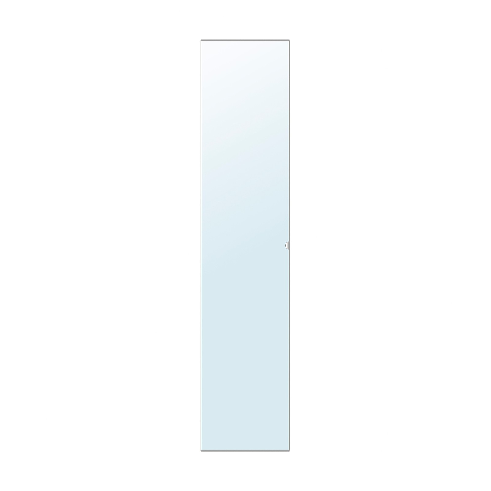 VIKEDAL mirror glass, Door with hinges, 50x229 cm IKEA