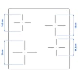 VILSTA Induction hob, IKEA 300 black, 59 cm