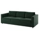 VIMLE 3-seat sofa, Djuparp dark green